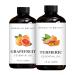 Brooklyn Botany Grapefruit & Turmeric Essential Oils 4 Fl Oz (Pack of 2) 100% Pure & Natural Uplifting & Warm Aromatherapy Blend
