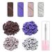 Small Sanding Bands for Nails Drill 160Pcs Nail Sanding Drill Bits Set with 3.1mm Mini Mandrel Nail Bit 80/150/180/240Grit Nail Sanding File for Acrylic Nail Prep Polishing Manicure Pedicure 80#150#180#240 4 Colors