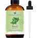 Pure Basil Essential Oil - 100% Natural Therapeutic Grade - 4 Fl Oz with Dropper - Buy Online on GoSupps.com
