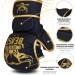 Beast Rage MMA Gloves for Men & Women - Adjustable Wrist Support Open Palm for Martial Arts Grappling and Sparring | S/M Gold - Buy Online on GoSupps.com