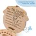 Magicat Premium Milk Tooth Jar for Boys - Wooden Keepsake Box for Baby Teeth Storage | Gift for Birthday or Baptism | Includes Tweezers & Tooth Fairy Story - Buy Online on GoSupps.com
