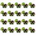 20 Pcs Stick-On Fever Indicators Forehead Temperature Sticker Fever Monitor Strips Cartoon Quick Simple Measurement Forehead 48 Hours Indicator Labels for Kids Todder