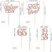 Pack of 24 Vintage 1958 Cupcake Toppers 65th Birthday Cake Decoration Fifty Cheers on 65th Fabulous Number 1958 Cake Decoration for 65th Birthday Wedding Anniversary Party Cake Decorations Rose Gold - Buy Online on GoSupps.com