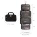 Buy LAURA GELLER NEW YORK Quilted Folding Travel Makeup Bag - Black Hanging Toiletry Organizer | Large Capacity & Easy to Clean - Perfect for International Travel - Buy Online on GoSupps.com