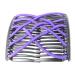 JUSTFOX - Trend African Hairclip Hair Clip Hair Clips Hair Comb Purple