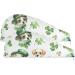 Four-Leaf Clover Dog Hair Towel 2 Pack - Super Absorbent Quick Dry Hair Turbans for Women & Girls - Buy Online on GoSupps.com