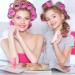 Buy Sep Glitter Curlers Set - 48 Piece Self-Adhering Hair Rollers for All Hair Types | Jumbo & Small Sizes (20-50mm) | Includes 24 Hair Clips | Shop Now! - Buy Online on GoSupps.com