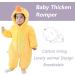 COOKY.D Baby Animal Hooded Winter Romper | Duck Snowsuit Coat for Newborn 6-12 Months - Buy Online on GoSupps.com