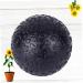 Clispeed 2ST Massage Ball Set - Yoga & Back Roller Muscle Massage Device Fascia Ball 10x10cm Black - Perfect for Pain Relief & Recovery - Buy Online on GoSupps.com