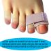 20 Pieces Fabri Hammer Toe Crest Corrector - Hammertoe Straightener Support Pads for Men & Women - One Loop Design Toe Splint for Crooked Toes - Buy Online on GoSupps.com