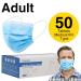 Cherish Mundsprung Medical Masks - EN 14683 Certified Blue One-Way Face Masks (50 Pack) for Optimal Protection - Buy Online on GoSupps.com