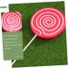 Alipis 4 Pcs Wedding Decoration Decorative Fake Lollipop Fake Lollipops Fake Lollipop Model Rainbow Lollipop Red Swirl Lollipops Toys Decorative Lollipop Ornament Wooden Food Child Candy - Buy Online on GoSupps.com