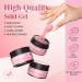 Morovan Solid Builder Nail Gel - Long-Lasting 3D Modeling Gel for Nail Extensions - Non-Sticky Hard Gel for Manicure Art at Home or Salon - Buy Online on GoSupps.com