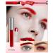 Tinted Brow Mascara Gel-1Pcs Long-lasting Waterproof Smudge-proof Red Eyebrow Glue Colored Liquid Mascara Tinted Brow Filler Length Curly Mascara for Women Halloween Eye Makeup-09Red - Buy Online on GoSupps.com