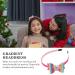 Fomiyes Glitter Hair Straps for Girls - Sequin Bow Headband Shiny Glitter Front 3 Random Colors 1 Pack - Buy Online on GoSupps.com
