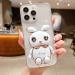 Tivenfezk Nadoli Samsung Galaxy S10 Plus Case - Hidden Stand Glitter Rabbits Soft Silicone Transparent Protective Cover - Buy Online on GoSupps.com
