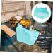 Housoutil Hamster Bedding Hamster Potty Trainer Square Tray Lacework Potty Trainer Cage Chinchilla Pet Rabbit medium Green - Buy Online on GoSupps.com