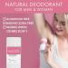 MagSol Organics Natural Deodorant for Women & Men - Rose & Jasmine Scent Aluminum Free Baking Soda Free Perfect for Ultra Sensitive Skin - Buy Online on GoSupps.com