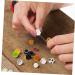 COHEALI Silicone Bead Kit - 880 Pcs Bulk Beads for DIY Keychains, Necklaces, and Teether - Baseball and Softball Design - Round Circle Shape - 1.5CM Size - 5pcs - Buy Online on GoSupps.com