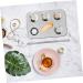 Palette Maquillage Acier Inoxydable avec Spatule Plateaux de M lange pour Fond de Teint et Ombres Paupi res Surface Portable pour Maquillage Professionnel - Buy Online on GoSupps.com