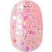 KISS Gel Fantasy Press-On Nails Glittery Pink Short Length Oval Shape 24 count - Buy Online on GoSupps.com