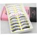 FOMIYES 10 Pairs Cross Eyelashes False Eyelash Fake Lashes Fake Eyelash Natural Eyelashes Transparent Stem - Buy Online on GoSupps.com