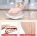 SATINIOR 3 Pairs Girls Ballet Shoes - 3 Colors Ballet Slippers for Toddlers Practice & Yoga Dance - Size 11 Little Kid (Black, Pink, Beige) - Buy Online on GoSupps.com