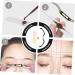 Hemoton 2pcs Bow Eyebrow Ruler Eyebrow Level Tool Eyebrow Level Ruler Eyebrow Stencil Ruler Draw a Line Set - Buy Online on GoSupps.com