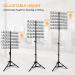 BRIAN & DANY Braiding Hair Rack Height Adjustable Braiding Rack with 120 Pegs 2-Side Metal Hair Holder for Braiding Hair Hair Stand with Stylist Hair Braiding Tools - Buy Online on GoSupps.com