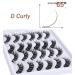Kiromiro 16mm Wispy Faux Mink D Curly False Eyelashes - Russian Strip Lashes Pack for Cat Eye Look - Buy Online on GoSupps.com