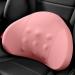 Car Lumbar Pillow | Driving Lumbar Support Cushion | Soft Lumbar Pillow for Lower Back Discomfort Relief Car Back Cushion for Driving Ergonomic Lumbar Support for Car Pink - Buy Online on GoSupps.com