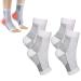 Orthopedic compression socks foot compression socks orthopedic socks plantar fasciitis socks ankle bandage compression stockings ankle socks footband for men and women 2 pairs