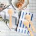 100pcs Wood Spoon 3.93in Disposable Round Head Wood Spoons Birch Wood Ice Cream Tea Spoon Biodegradable Utensils Flatware Cutlery - Buy Online on GoSupps.com