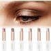 Creamy Eyeshadow Two-tone Eyeshadow Stick Glitter Eye Shadow Pencil Gradient Eyeshadow Pen Quick Eye Makeup Waterproof - Buy Online on GoSupps.com