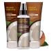 Desert Essence Hair Defrizzer & Heat Protector 8.5 fl oz - Vegan Formula for Bouncy, Curly Hair - Coconut Extracts for Dry Scalp - Moisture Restoration & Damage Repair - Buy Online on GoSupps.com