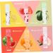 Homoyoyo Lot de 6 Gloss L vres Hydratants Transparents Aromatis s aux Fruits Protecteurs et Nourrissants Format Voyage pour L vres S ches et Gerc es - Buy Online on GoSupps.com