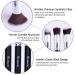 BEAKEY 10+2pcs Makeup Brushes Set with Sponge & Cleaner - Premium Synthetic Kabuki Blush & Eyeshadow Brushes - Buy Online on GoSupps.com