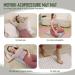 Acupressure Massage Mat & Pillow Set - Gray & White Includes Carry Bag | Neck & Back Pain Relief for Relaxation & Meditation - Buy Online on GoSupps.com