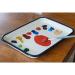 Art Alternatives Enamel Butcher Tray - 7x10.5 inches, White - Buy Online on GoSupps.com