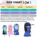 Waterproof Kids Mittens - Thermal Fleece Lined Winter Gloves for Age 7-9 Boys Girls - Pink - Ideal for Skiing, Snowboarding, Cycling - FAYHIJUN - Buy Online on GoSupps.com