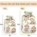 NAANLE Cartoon Monkey Hot Water Bottle - 1L Transparent Heat Bottle for Bed Hand & Foot Warmer Pain Relief & Cold Therapy - Buy Online on GoSupps.com