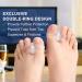 Promifun Gel Toe Corrector - 10 Pack Toe Separators with Big Toe Spacer for Bunion Pain - Buy Online on GoSupps.com