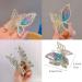 Blue Vivid Butterfly Metal Hair Claw Clip - Sparkly Rhinestones Barrette for Women & Girls - Strong Hold Hair Accessory for Thin to Thick Hair (1 Count) - Buy Online on GoSupps.com