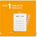 BIO-H-TIN Vitamin H 2.5 mg Biotin for Healthy Hair & Nails - 28 Tablets for 4 Weeks | International Shipping - Buy Online on GoSupps.com