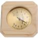 Wooden Sauna Hygrothermograph - Accurate 5% Wall-Mounted Pine Thermometer Hygrometer for Sauna - Buy Online on GoSupps.com