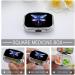 Buy Blue Dragonfly Square Pill Box | 2 Compartment Portable Organizer for Vitamins & Medication - International Shipping Available - Buy Online on GoSupps.com