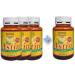 Astaxanthin - from Hawaii - 3+1 free biuastin 100 capsules with 12 mg natural astaxanthin - The original Ivarssons Biuastin 76 pieces (4 Pack)