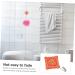 STOBAZA 2pcs Hook up Towel Hook Badroom Wall Hook Metal s Hooks Adhesive Hooks Chinese Style Chinese Knot 8x6cm Assorted Color - Buy Online on GoSupps.com