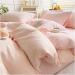 4-Piece Bedding Set Feather Duvet Cover Set Sheet Set Washed Cotton no Filler Soft (A Full) - Buy Online on GoSupps.com