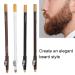 4 Barber Pins Set & Contour Pencils for Beard & Hair - Black White Brown | Professional Styling Tools - Buy Online on GoSupps.com